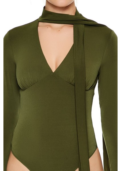 V Yaka Bodysuit indirimleri