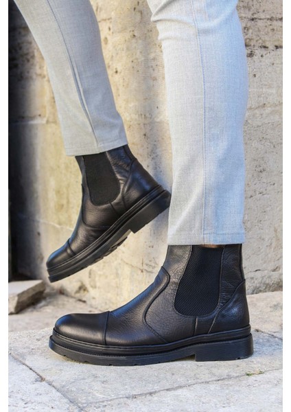Hakiki Deri Erkek Klasik Bot 943SMA927 indirimleri