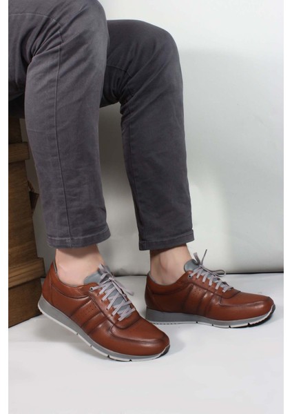 Hakiki Hakiki Deri Erkek Günlük Spor Ayakkabı 951MA555