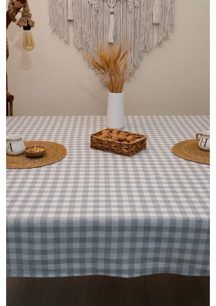 Pötikareli Gri Ekose Masa Örtüsü 170 x 170 indirimleri