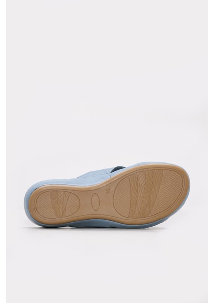 Hakiki Deri Kadın Düz Terlik 864ZAR03