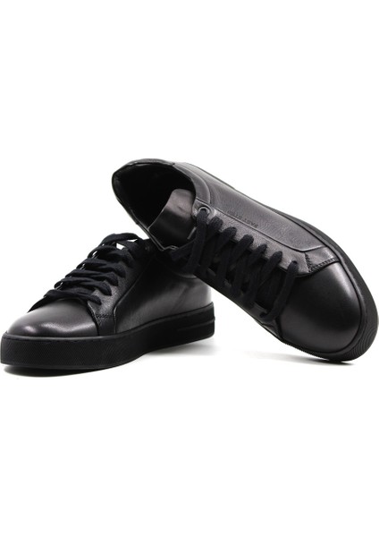 Erkek Deri Casual Günlük Yürüyüş Sneaker Rahat Spor Hafif Ayakkabı Kahve 819ma501