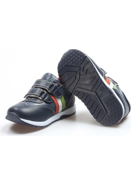 Hakiki Deri Lacivert Bebek Casual Ayakkabı 006ba800