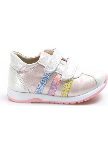 Hakiki Deri Gümüş Pembe Bebek Casual Ayakkabı 006ba800 indirimleri