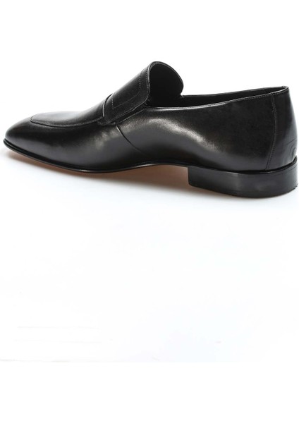 Hakiki Deri Siyah Erkek Klasik Ayakkabı 910mba2301