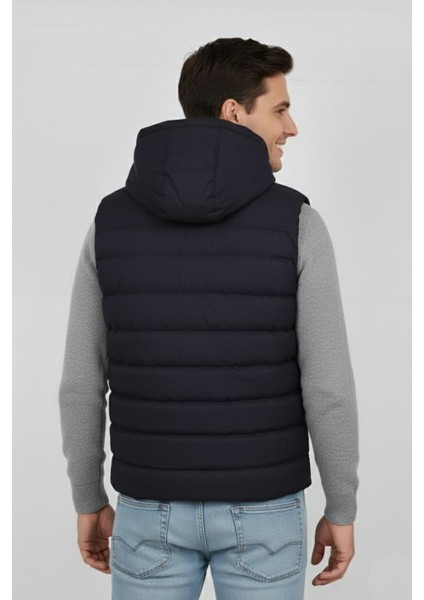 Erkek Kapüşonlu Spor Yelek 4021 BGL-ST04900 indirimleri