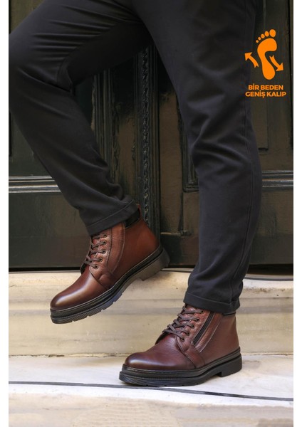 Hakiki Deri Erkek Klasik Bot 943SMA926