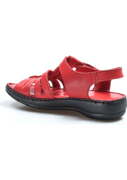 Hakiki Hakiki Deri Kadın Klasik Sandalet 952ZA21888-1