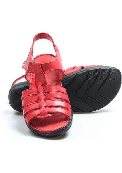 Hakiki Hakiki Deri Kadın Klasik Sandalet 952ZA21888-1