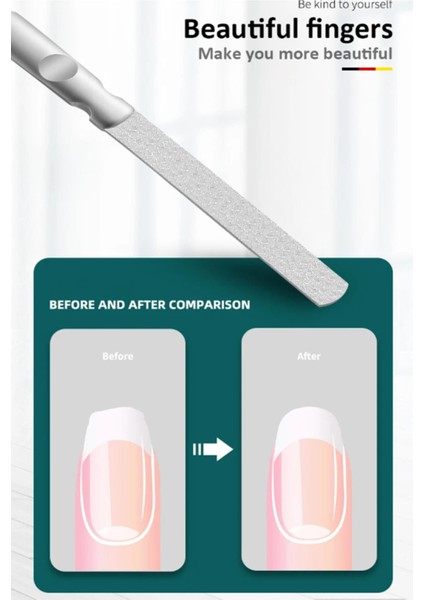 Solingen Tırnak Törpüsü %100 Paslanmaz Çelik Solingen Profesyonel