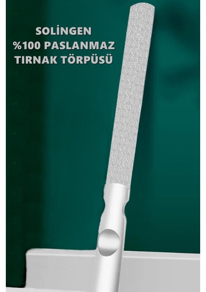Solingen Tırnak Törpüsü %100 Paslanmaz Çelik Solingen Profesyonel