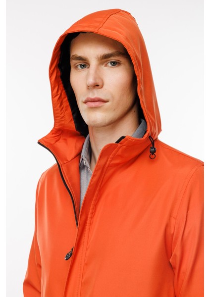 Erkek Turuncu Baharlık Mont fırsatları