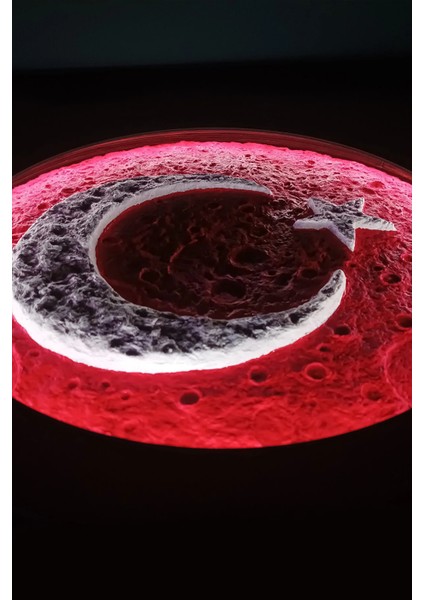 El Yapımı Işıklı Türk Bayrağı Tablo – Rgb Bluetooth Kontrollü Ses Duyarlı LED Işıklı Bayrak Duvar Dekoru modelleri