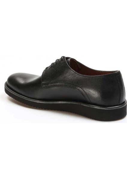 Hakiki Deri Siyah Erkek Oxford Ayakkabı 822ma050