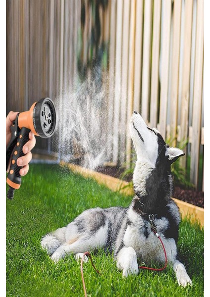 Solo 7 Çefit Su Atabilen Bahçe Sulama Tabancası Basınçlı Oto Yıkama Tabancası Hortum Ucu Fıskiye