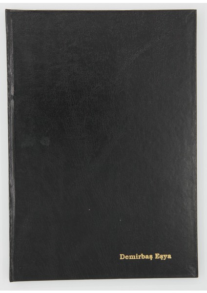 Demirbaş Eşya Defteri Ciltli 96 Yp