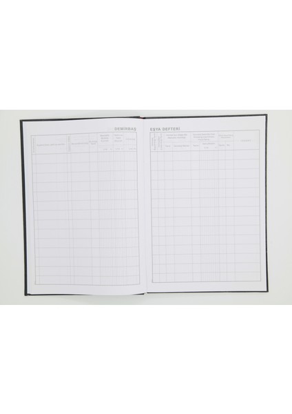 Demirbaş Eşya Defteri Ciltli 96 Yp fiyatları