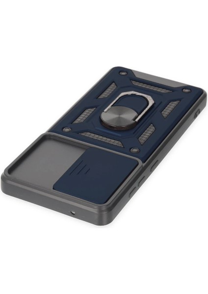 Samsung Galaxy S20 Fe Kılıf Pars Lens Yüzüklü Silikon - Lacivert - MRS2866-1777 fırsatları