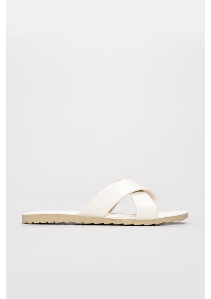 Kadın Rahat Yazlık Günlük Deniz Ev Çapraz Terlik 935ZA111