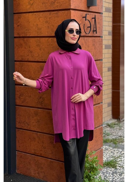 Gömlek 6926 Menekşe modelleri