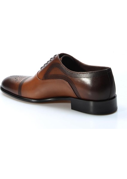 Fast Step Hakiki Deri Erkek Kösele Klasik Ayakkabı 893Ma4403
