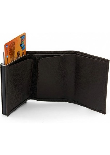 Mkm Man Erkek Deri Kartlık Cüzdan - Slim ve Şık Tasarım, Çoklu Kart Gözü, Rfıd Koruma Özellik fiyatları