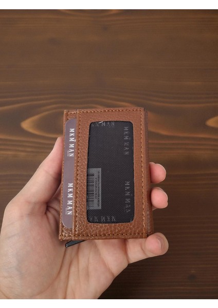 Mkm Man Erkek Deri Kartlık Cüzdan - Slim ve Şık Tasarım, Çoklu Kart Gözü, Rfıd Koruma Özellik fiyatları