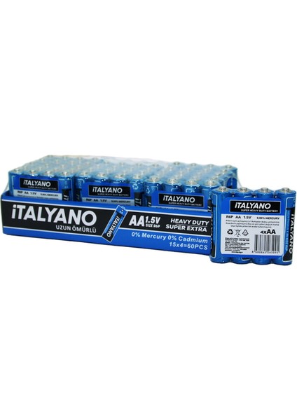 İtalyano Kalem Pil 60 Pcs (4915)