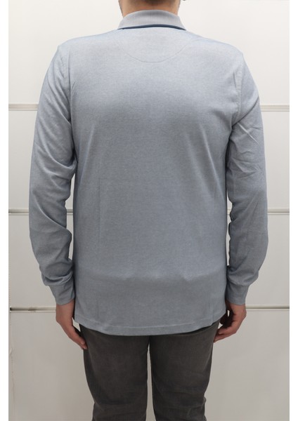 Fistan Store Erkek Düz Klasik Kesim Rahat Kalıp Polo Yaka Tek Cepli Kışlık Ince Sweat modelleri