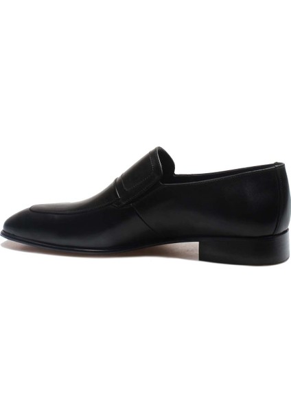 Erkek Klasik Ayakkabı Deri Malzeme Kısa Topuklu Şık ve Rahat