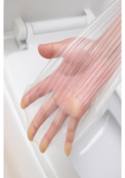 50 Adet Klozet Kapağı Kılıfı Hijyenik Seyahat Tek Kullanımlık Klozet Wc Örtüsü