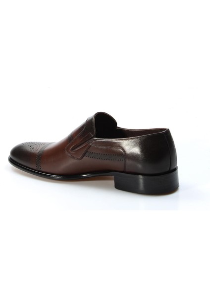 Erkek Deri Casual Klasik Kösele Günlük Loafer Ayakkabı 893MA4404