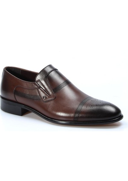 Erkek Deri Casual Klasik Kösele Günlük Loafer Ayakkabı 893MA4404