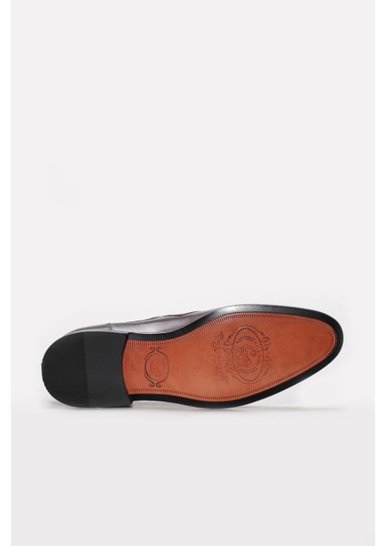 Erkek Deri Casual Klasik Kösele Günlük Loafer Ayakkabı 893MA4404