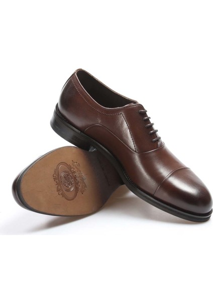Erkek Hakiki Deri Jurdan Taban Rahat Günlük Bağcıklı Klasik Ayakkabı 893MA075