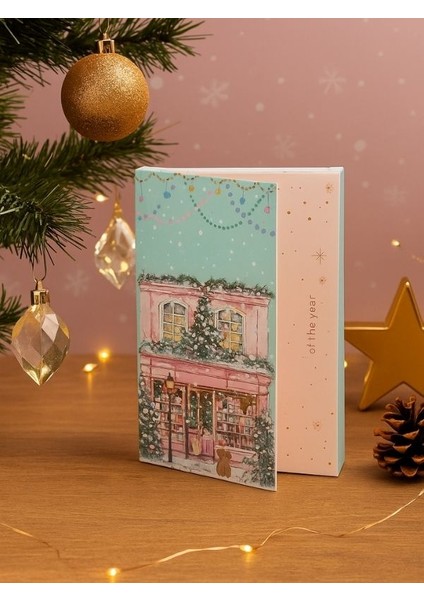 3 Boyutlu Çikolata Kutusu-Yılın En Büyüleyici Hediye Kutusu-Yılbaşı Temalı Çikolata Kutusu modelleri