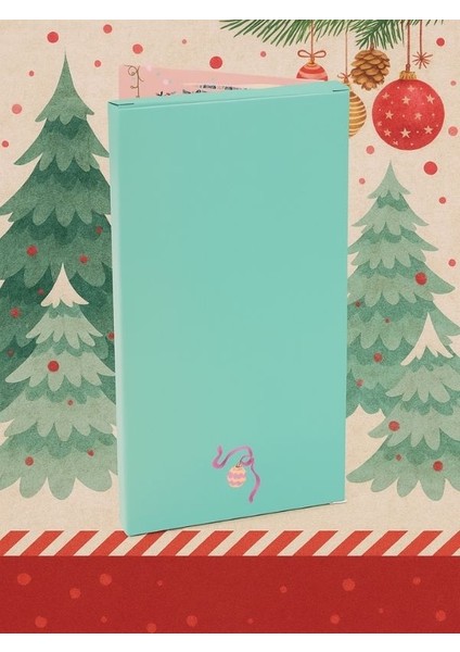 3 Boyutlu Çikolata Kutusu-Yılın En Büyüleyici Hediye Kutusu-Yılbaşı Temalı Çikolata Kutusu fırsatları