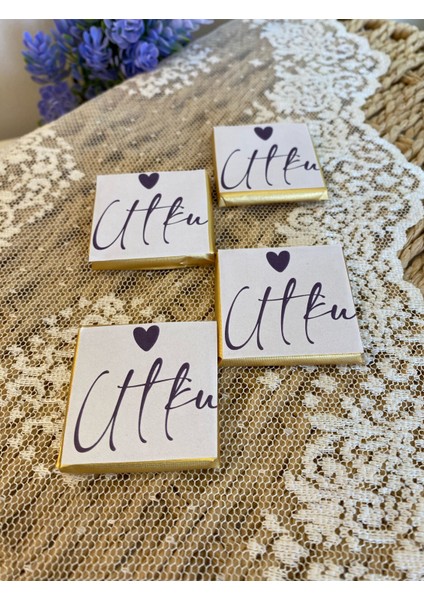 Kişiye Özel Bebek-Nikah-Söz-Özel Günler Çikolatası-40 Adet-Kutusuz