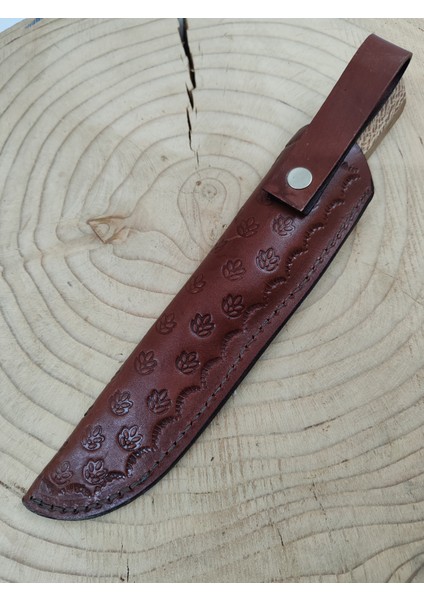 N690 Çelik Puko Kamp Bıçağı Deri Kılıflı Özel Günler Için Erkeklere Kişiselleştirilebiir Hediye fiyatları