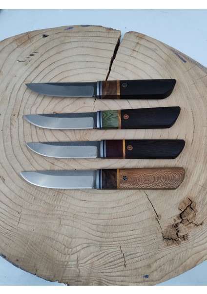 N690 Çelik Puko Kamp Bıçağı Deri Kılıflı Özel Günler Için Erkeklere Kişiselleştirilebiir Hediye modelleri