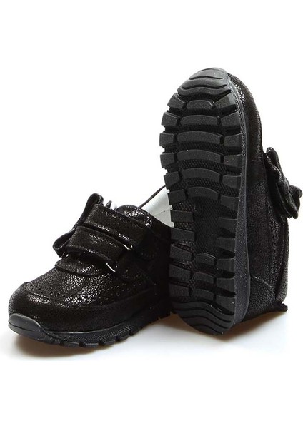 Deri Kız Çocuk Sneaker Ayakkabı 837BA03