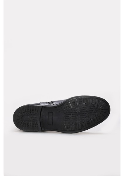 Hakiki Deri Kürklü Erkek Klasik Bot 408KMA123