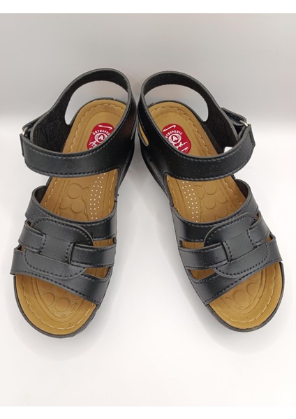 Günlük Kadın Cırt Bantlı Sandalet Yumuşak Rahat Ortopedik fiyatları