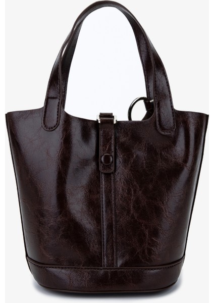 Kadın Suni Deri Kahverengi Omuz Çanta 921 27093 Bn Cnt SK25-26 Kahve modelleri