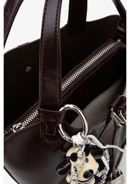 Kadın Suni Deri Kahverengi Omuz Çanta 921 27093 Bn Cnt SK25-26 Kahve indirimleri