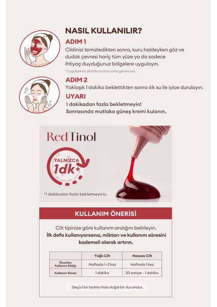Retinol ve Kırmızı Fasulye Özlü, Peeling Serum Red Bean Retinol Pore Dead Peel Drop 25