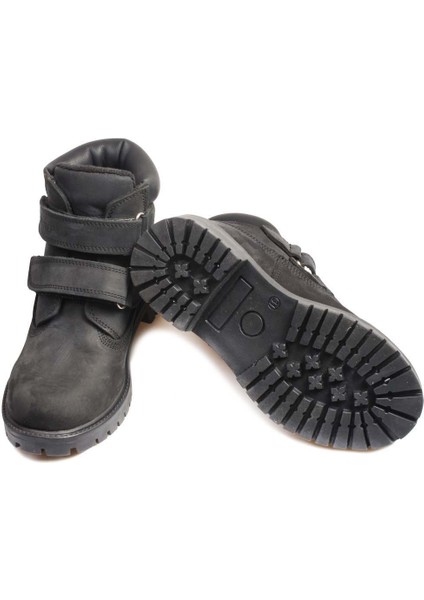 Deri Unisex Çocuk Worker Bot 006SPA1001