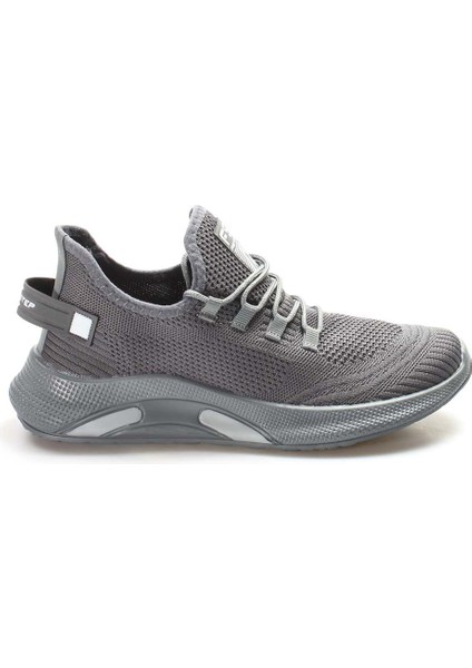 Unisex Sneaker Günlük Rahat Esnek Spor Koşu Yürüyüş Fileli Hafif Ayakkabı Füme 925xa44
