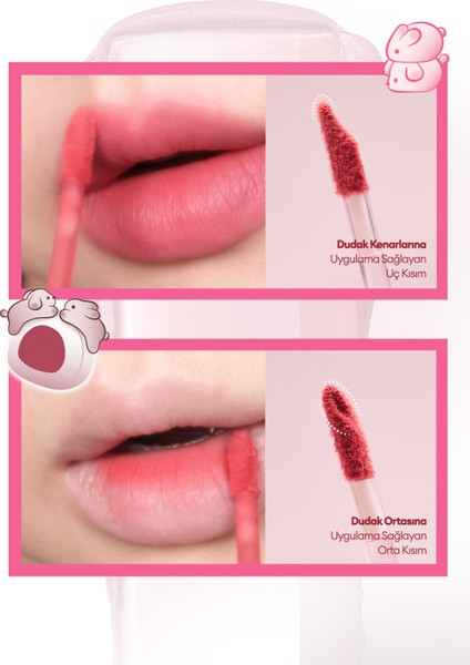 Gün Boyu Kalıcı Pürüzsüz Matlık Sunan Tint PERIPERA Over Blur Tint (009 Warm Can Do It) (Tteok)