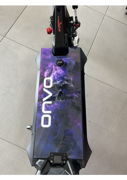 Onvo Elektrikli Scooter Rx4 Yapışkanlı Pleksi Tabanlık 3mm